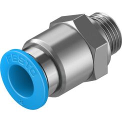 push-in fitting, Straight, Thread G1/8, Tubing 8mm OD
