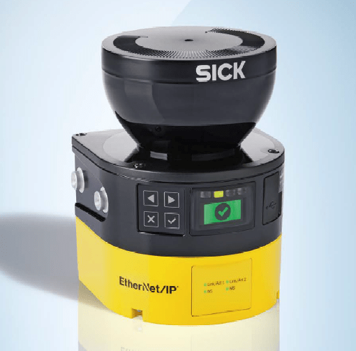 SICK - First safety laser scanner with CIP Safety™ over ...