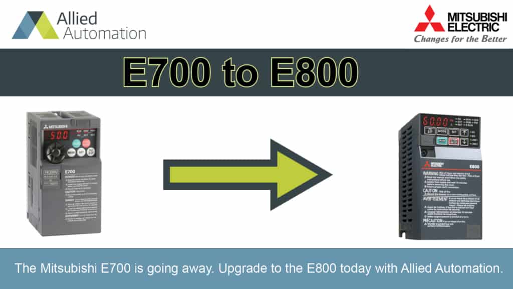 E700 to E800: Upgrade now